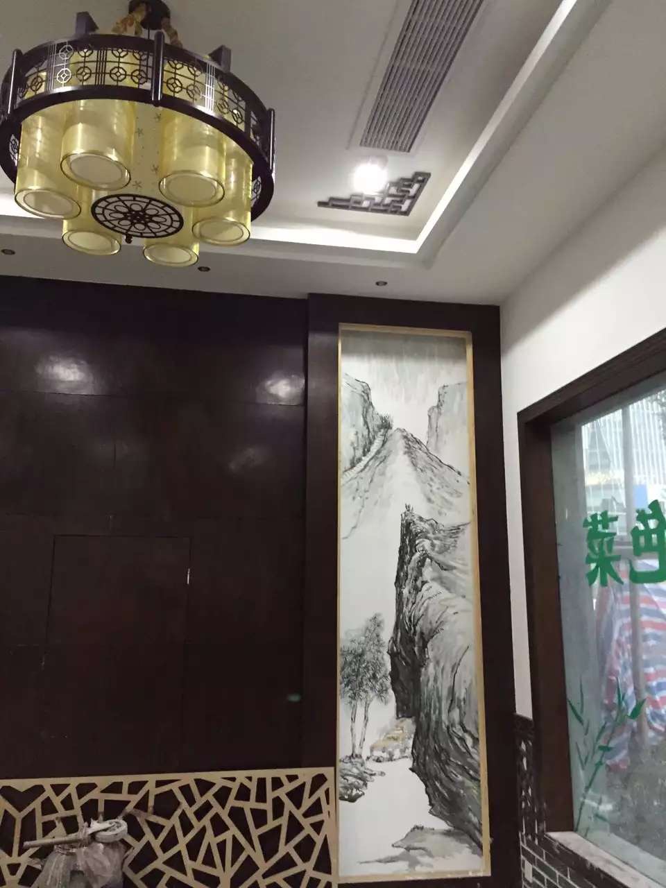 饭店手绘壁画
