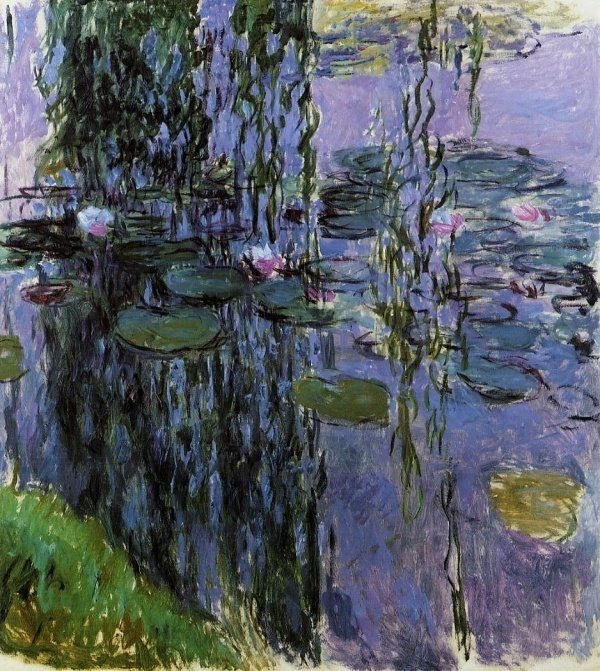 莫奈油画