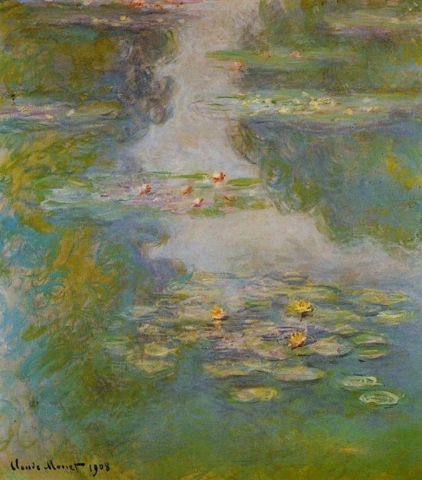 莫奈油画