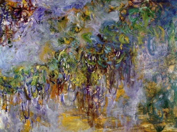 莫奈油画