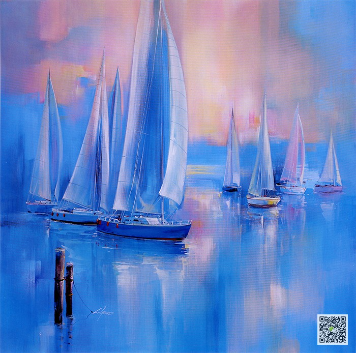 抽象油画 