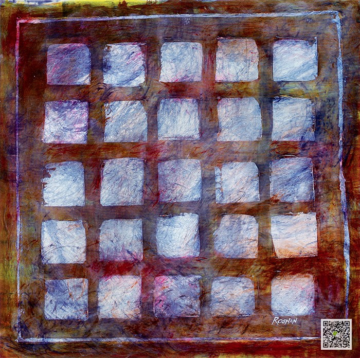抽象油画 