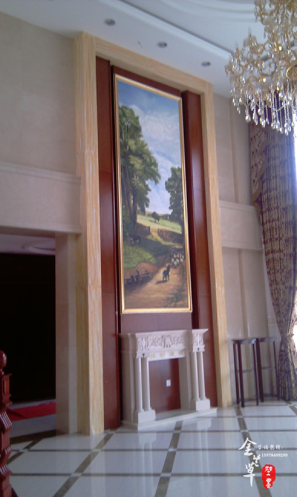 龙湖别墅油画_龙湖别墅油画装饰定制