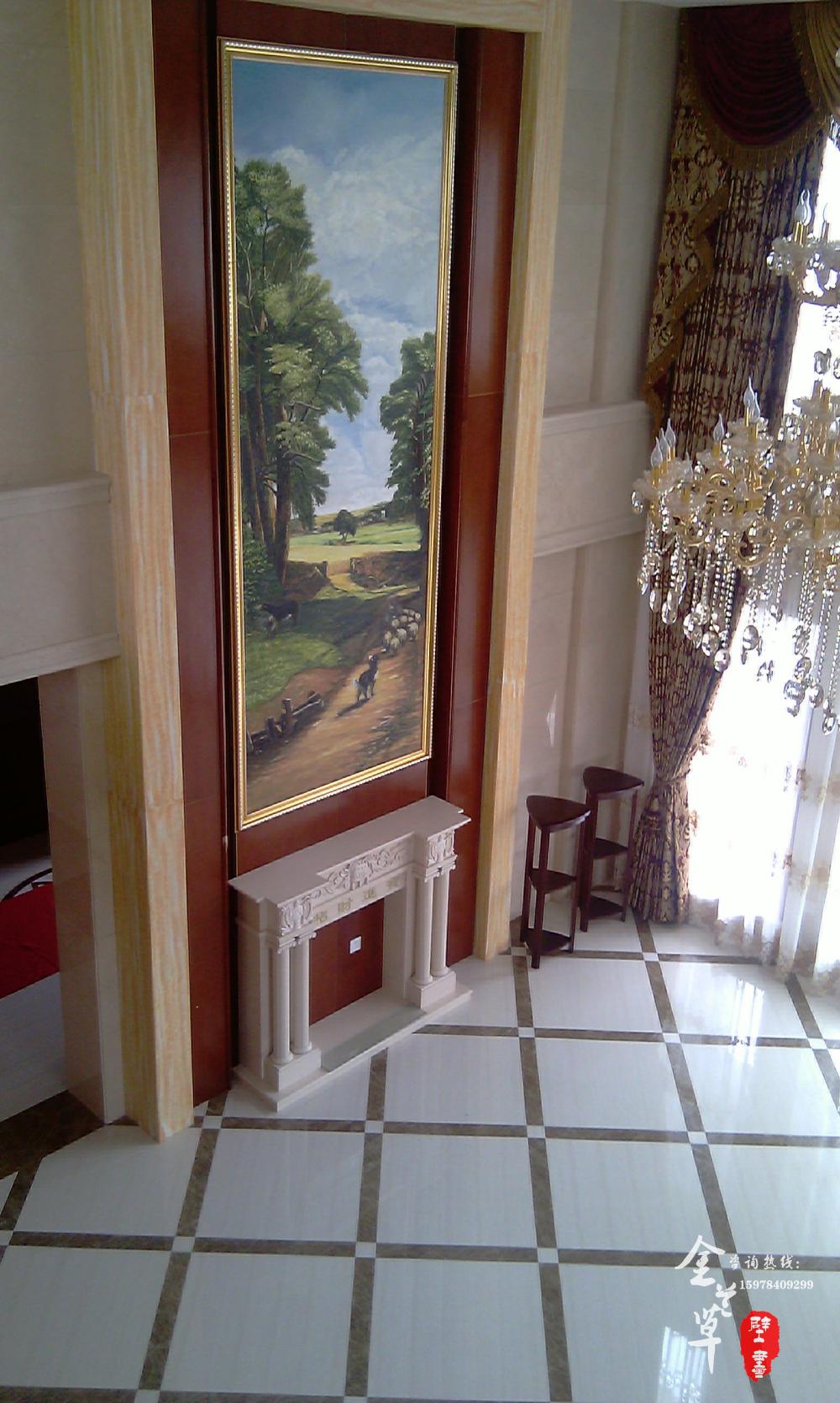 龙湖别墅油画_龙湖别墅油画装饰定制